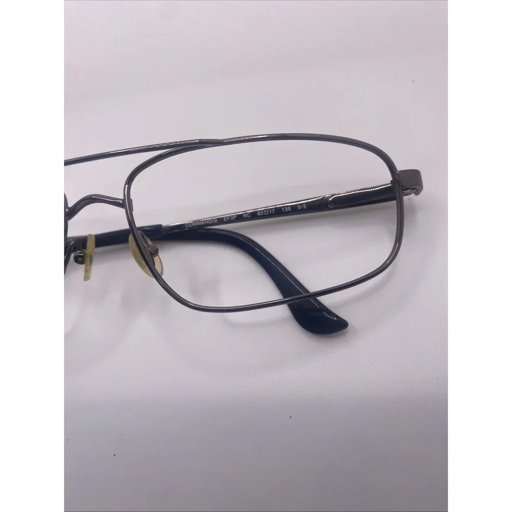 Carrera by Safilo Eyeglasses FRAMES ONLY Command/S 60-17-135 Silver Black 113